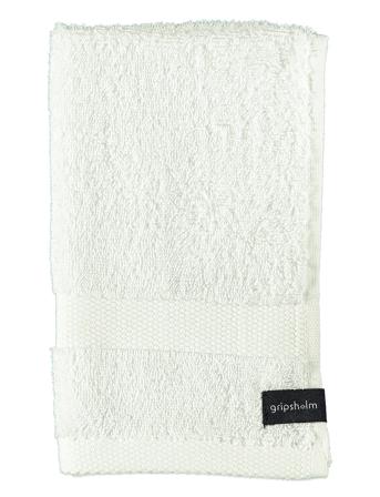 Guest Towel Gripsholm 30X50 Home Textiles Bathroom Textiles Towels & Bath Towels Hvid Gripsholm