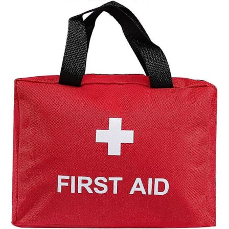 Tom Førstehjelpsveske, Oppbevaringsveske for Medisiner, Bærbar Reise Medisinsk Utstyr Kosmetisk Organizer Akuttmedisin Veske