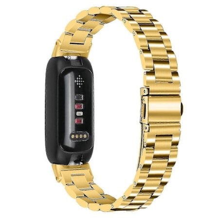 Håndledsrem til Fitbit Inspire 3 Rustfrit Stål 3 Perler Udskiftning Smart Watch Band - Perfet