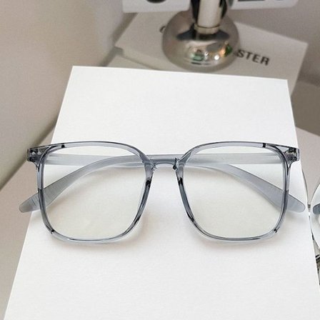 Blålysbriller Oversized Briller GRÅ