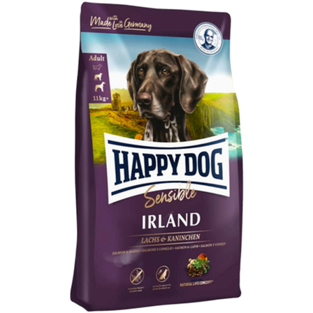 Happy Dog - Sensible Ireland Salmon & Rabbit 4 kg - Hund - Hundefôr & hundemat - Tørrfôr for hund - ZOO.no