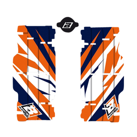 Autocollants Protection Radiateur Blackbird Marchetti Racing Replica - KTM 300 XC 2013-2018