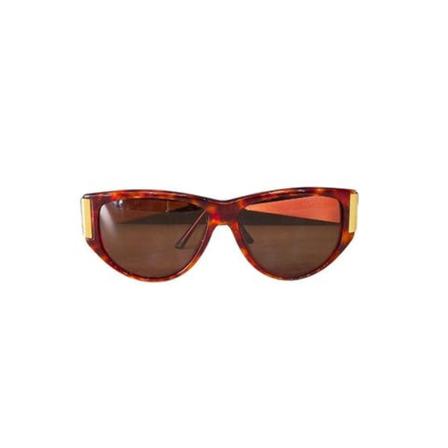 Gucci Vintage, Pre-owned Sunglasses Bruin, Dames, Maat:ONE Size