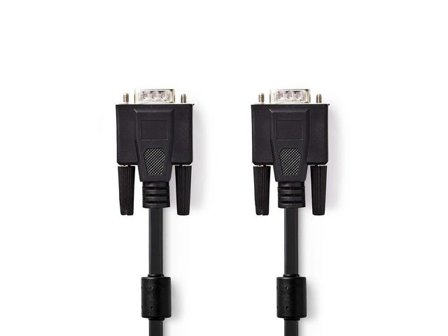 NEDIS Kabel VGA Ha - VGA Ha 2m - Lyreco - Datorprodukter - Kablar och adaptrar - VGA