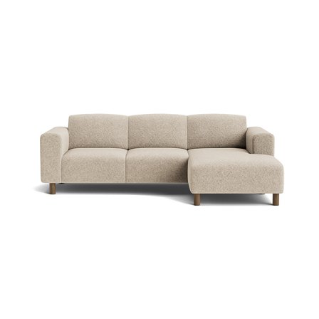 Toledo chaiselong sofa, højrevendt - Anthology Beige - 238x152x78 - Sofa, chaiselong