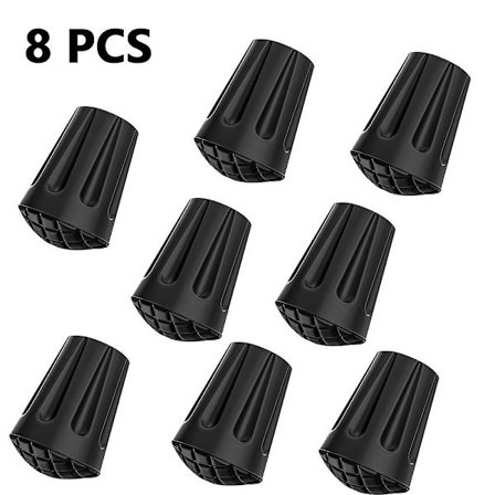 8 stk. vandrestave, vandrestok, generelt tilbehør, kort stav