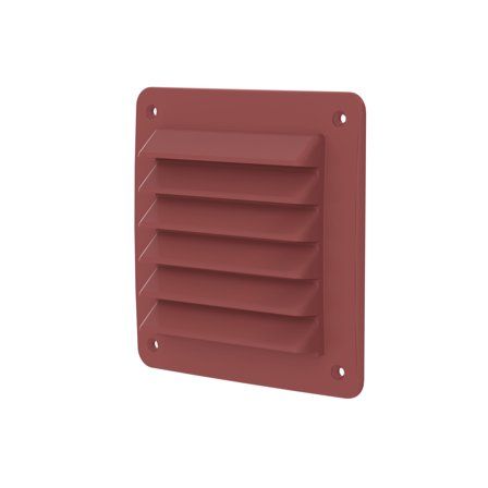 Fresh 182505 Gitter 150x150 mm rød, Ventilation