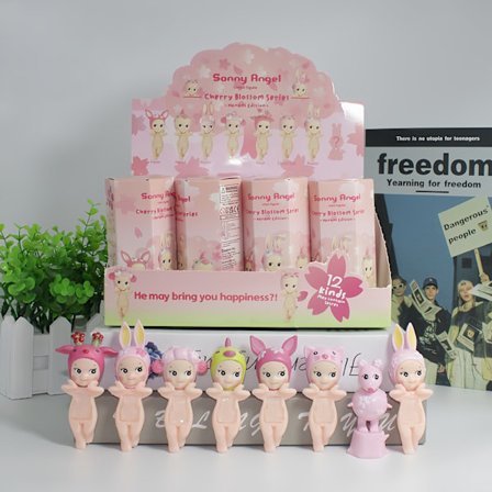 Sunny Angel Party Animal Sleep Hippies Mini Doll Mystery Box - Sød skrivebordsdekorationsgave til børn