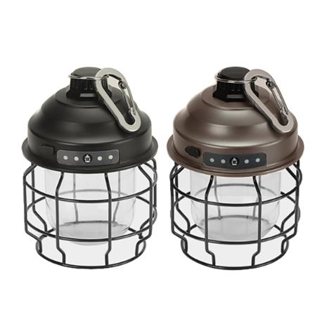 2 St Hänglyktor Campingljus Uppladdningsbar Tältlampa