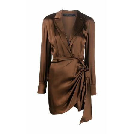 Federica Tosi Shirt Kjole Brun, Dame