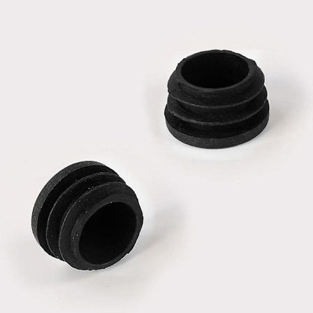 35 stk. Chasie Fod Hætte Endehætte Benrørsindsats Bord Møbelbeskyttelse Plast Rund 16mm ydre dia