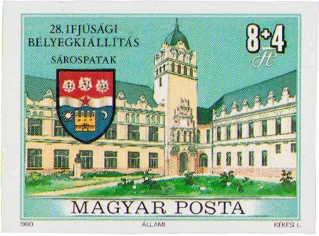 Ungarn 1990 - Utakket - MICHEL UP4082B - Postfrisk