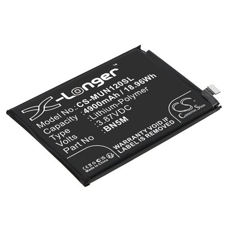 Batteri till SmartPhone, Mobil för Redmi Note 12 4G, 23028RA60L, Note 12 4G NFC m.fl.