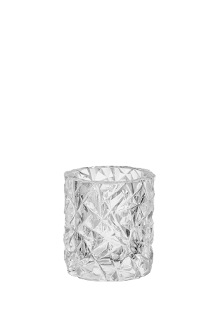 Orrefors Ljuslykta Carat Dekoration Transparant H: 8cm