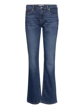 Maddie Mr Bootcut Df1132 Jeans Boot Cut Blå Tommy Jeans