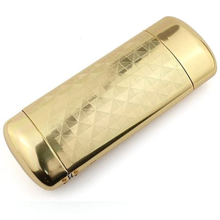 Hård Plast Brilletui (Guld)