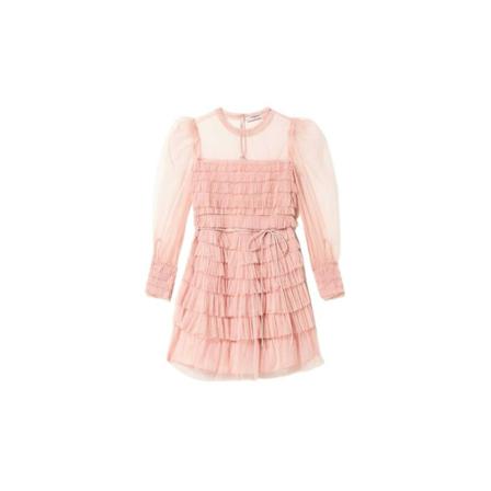 Twinset - Klänningar - Rosa - Dam - Storlek: S, Dam, Storlek: S