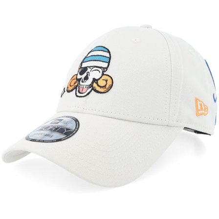 New Era - Svart adjustable Caps - Nami 9FORTY One Piece Stone Adjustable @ Hatstore