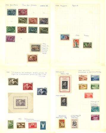 Ungarn 1950-1959 - Samling i 1 ringbind