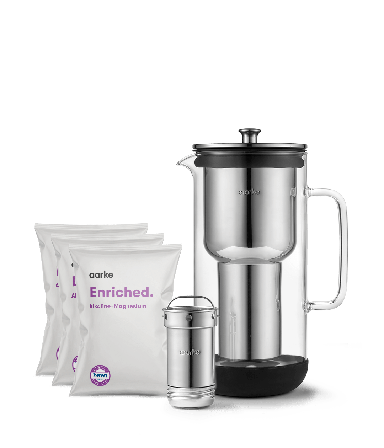 Aarke Kit Minéralisation Purifier - Carafe Filtrante