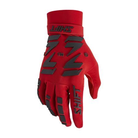 Crosshandschuhe Shift Black Label Flexguard Rot S