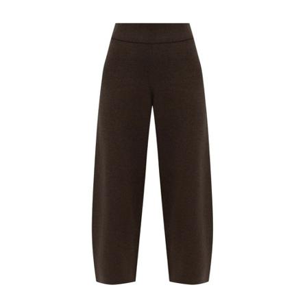 Proenza Schouler Cotton Bukser Brun, Dame Bukser