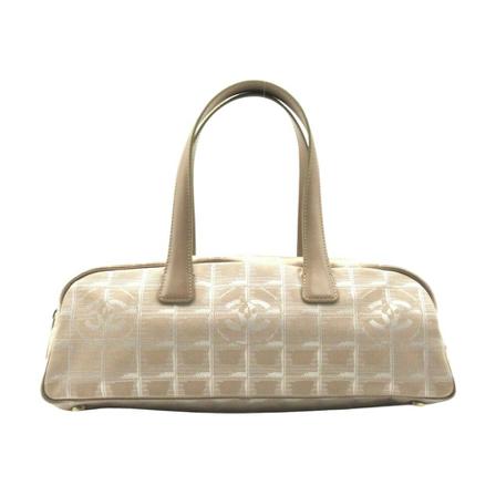 Chanel Vintage HandTass , Beige , Dames , Maat: ONE Size Vintage Tassen