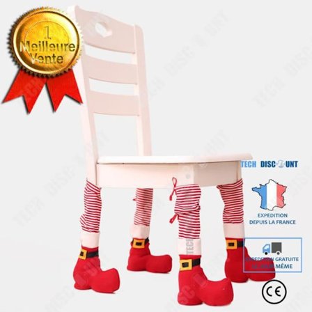 Julbordets bordsdekorationer Hem Klä Upp Stolsöverdrag Matplats Kreativ Klä Upp 4 Pack