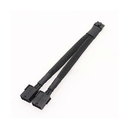 Grafikkort 12VHPWR PCIe 5.0 12 Pin til Dual GPU PCIE 8-Pin Kabel til RTX30 Serien 3070 3080 RTX3090