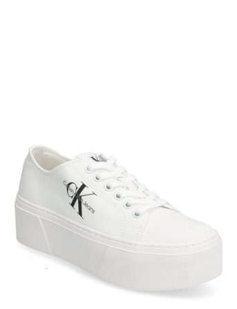 Calvin Klein Flatform+ Cupsole Low Txt - White - 41