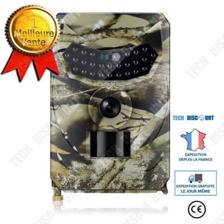 TD Riistakamera Valvontakamera Vedenkestävä 26 LEDiä 12MP 1080P HD Laaja Kulma 120 °, Infrapunasensoriliike