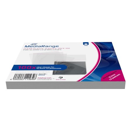 MediaRange CD H‹ ̈«llen 100pcs Folientasch F-FEEDS