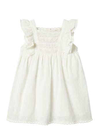 Nmffiola Sl Dress Lil White Lil'Atelier