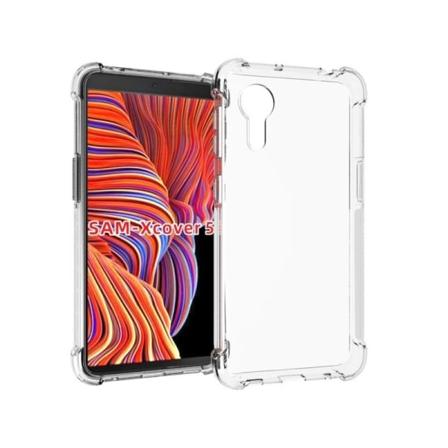 Samsung Xcover 5 Støtsikkert skall med forsterkede hjørner Transparent