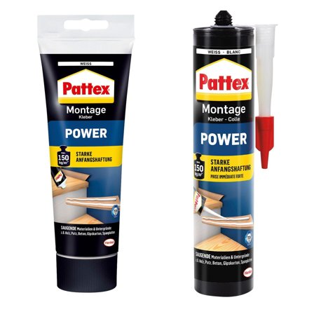 PATTEX Montage Power Kleber, Tube mit 250g , 9H PXP25