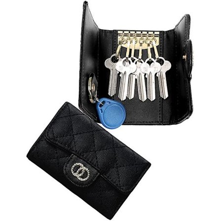 Nøgleringe til kvinder og mænd i ægte læder - nøglering til bilnøgler