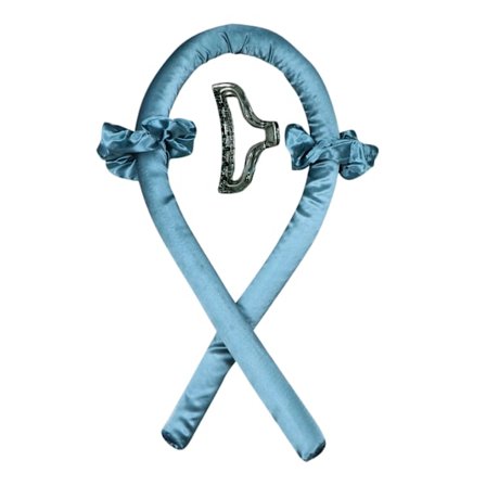 Dam Knuten Deft Bun Tryckt Hårband Rep Hårband Sommar Hårnål Fläta Tillverkare Värmelös Locktång Lat Locktång Set