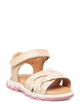 Bisgaard Anne O Shoes Summer Shoes Sandals Creme Bisgaard*Betinget Tilbud