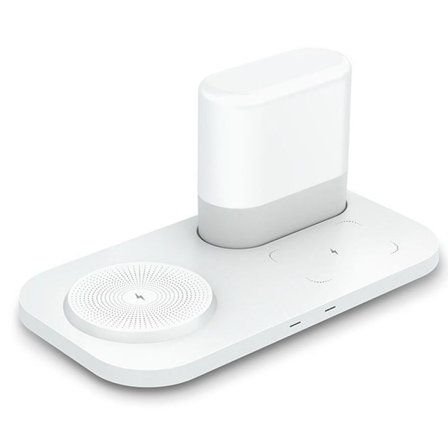 Langaton latausasema yövalolla, 15W nopea langaton lataus