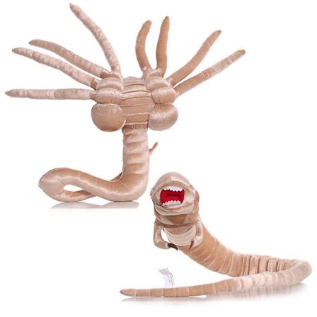 Alien Myk Plussjeleker 50cm Facehugger 110cm Chestburster Myke Utstoppede Dukker Cosplay For Barn Barn Julgaver