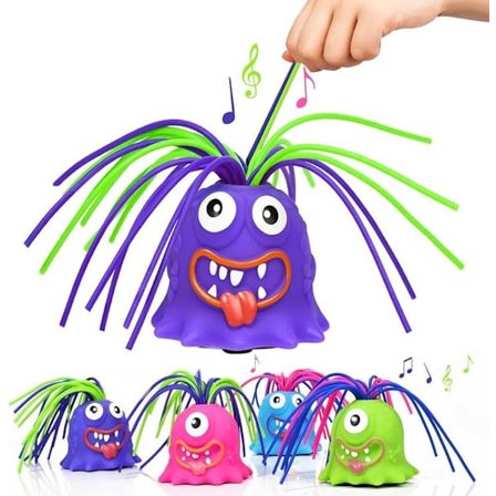 Hårplockande Fidget-leksak - Varje skrik är annorlunda, Stressavlastning och Anti-ångestleksaker för barn och vuxna, Dra i håret Monster Squeeze Toys