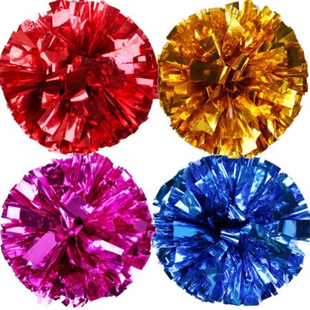 (4 stk) Cheerleading Pom Poms Premium Cheerleading Pompoms Chee