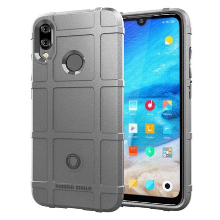 Rugged Shield Xiaomi Redmi Note 7 / Xiaomi Redmi Note 7S / Xiaomi Redmi Note 7 Pro skal - Silver/Grå