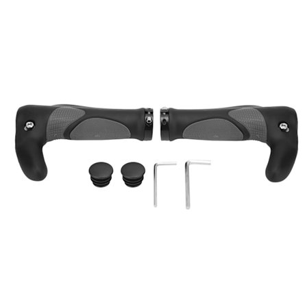 1 Par Mountainbike Handtagsskydd Halkfria Handtag Gummi Horn Cykelhandtag