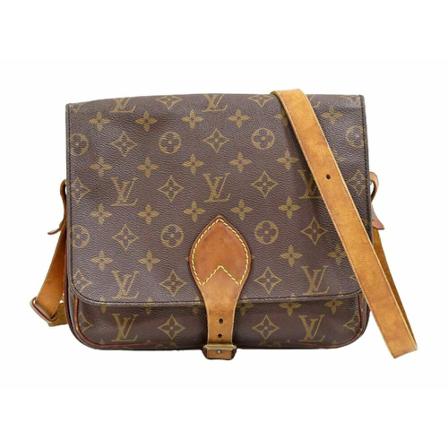 Louis Vuitton Vintage Pre-owned Tas Cartouchiere , Bruin , Dames , Maat: ONE Size Vintage Tassen