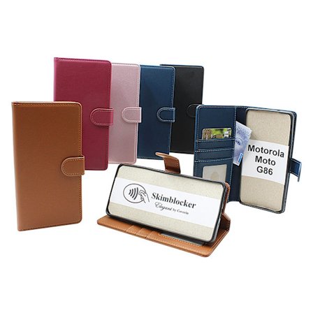 Skimblocker Motorola Moto G86 Plånboksfodral