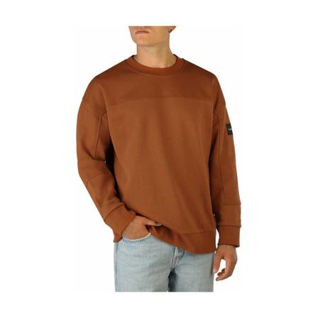 Calvin Klein, Sweatshirts Bruin, Heren, Maat:L