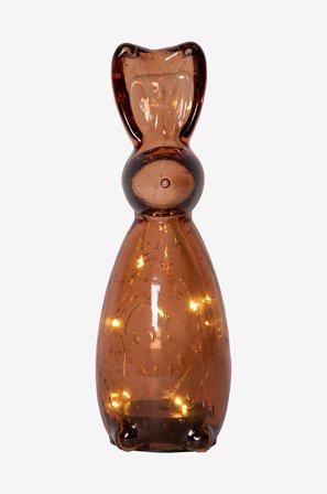 Star Trading - Glassdekorasjon Harry - Brun - Påskepynt - Fra Homeroom