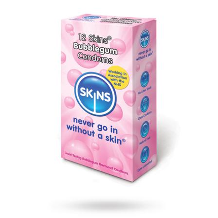 Bubbelgum Kondomer - Vuxen.no - Standard kondomer, smakstilsatte, tynna, store & gode kondomer.