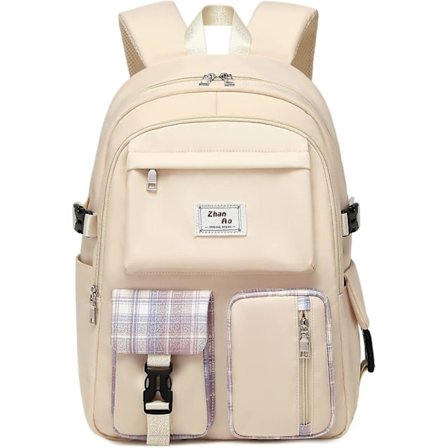 Afslappet Skole Rygsæk College Skoletasker Piger Drenge Skoletaske Til 15.6 Tommer Laptop Skoletasker Afslappede Dagsrygsække Til Universitet Udendørs